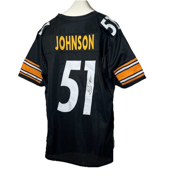 NFL Other - Buddy Johnson Autographed Signed Pittsburgh Steelers Jersey Texas A&M COA